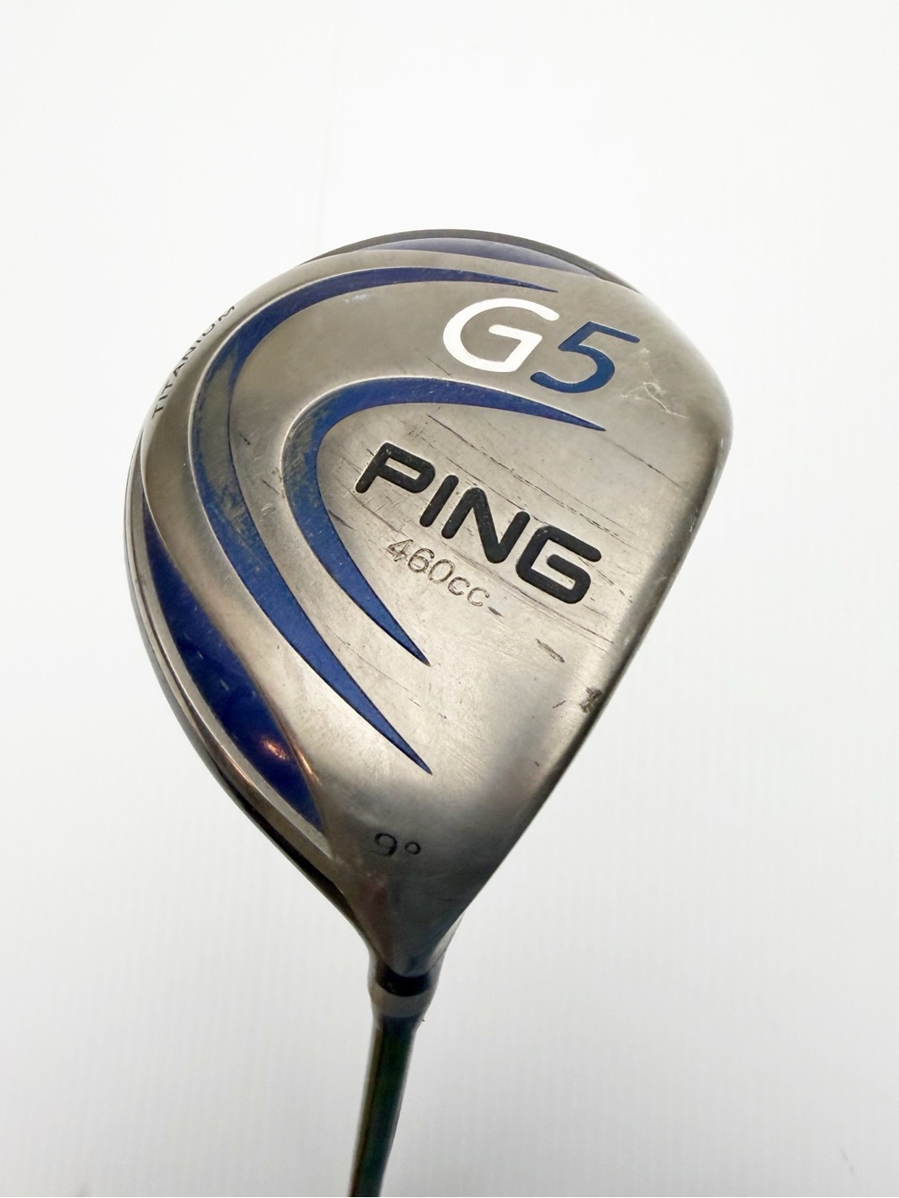 Ping G5 460CC Titanium 9 Degree Graphite Shaft Golf Club Driver